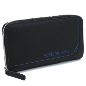 ݥꥪޡ EMPORIO ARMANI Ĺۥ饦ɥեʡ ֥ YEME49Y731E80001 BLACK ֥å wallet-01 new-05