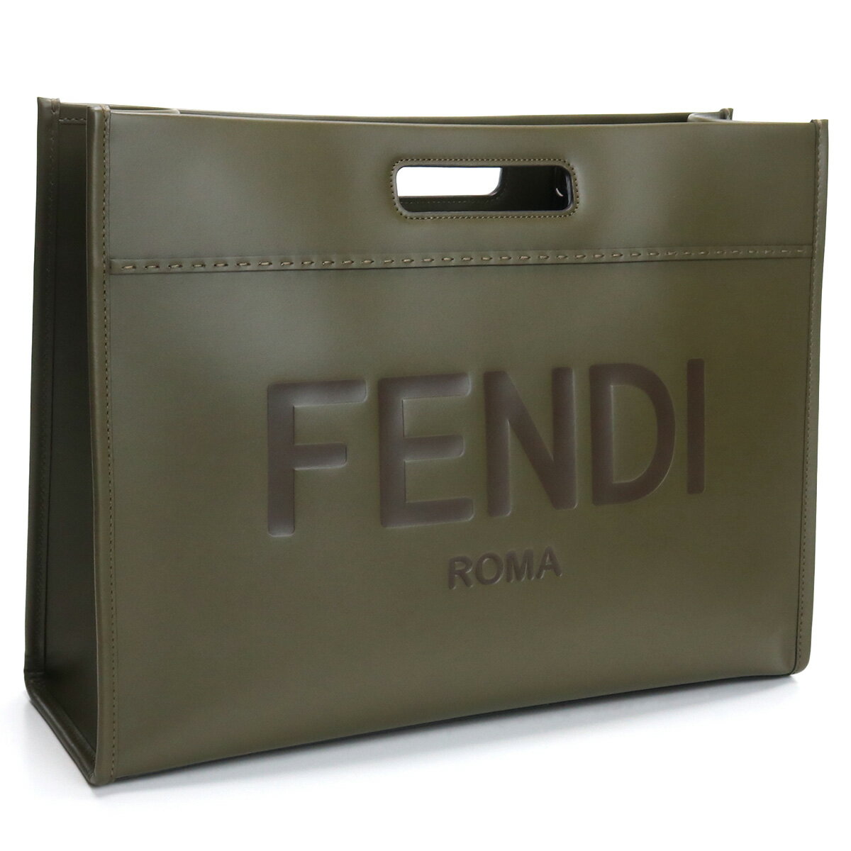 フェンディ FENDI トートバッグ ブランド トートバッグ メンズ 7VA480 AC9L F1F2W カーキ bag-01 父の日