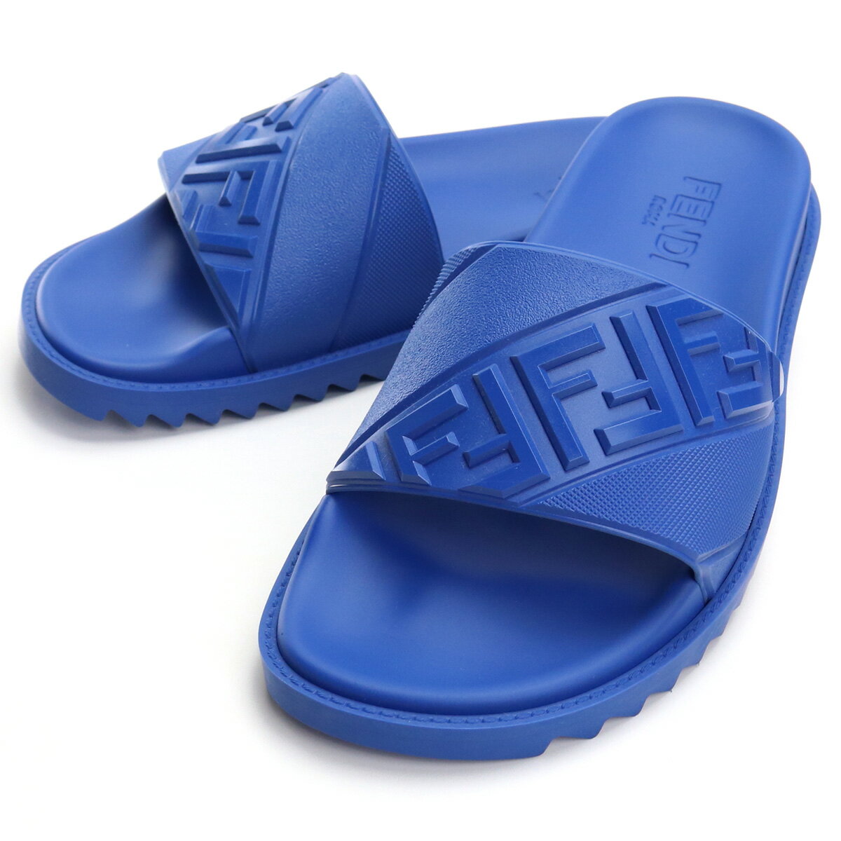 フェンディ FENDI メンズサンダル ブランドサンダル 7X1377　AB02　F0FG1 ブルー系 bos-15 shoes-01