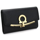 フェラガモ FERRAGAMO GANCINO CLIP ガンチーノ クリップ 6連キーケース 22-D151 0683320 NERO ブラック キーケース ブランド レディース gsm-6 gsw-6 母の日