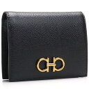 フェラガモ FERRAGAMO 二つ折り財布 22-D780 0726512 NERO ブラック レディース ブランド財布 gsm-3 mini-01