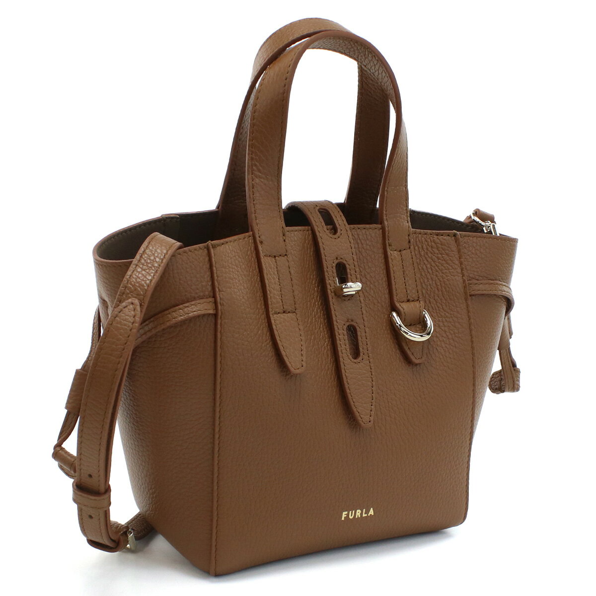 フルラ FURLA FURLA NET ハンドバッグ ブランド BASRFUA HSF000 03B00 COGNAC ブラウン系 bag-01 SS2406