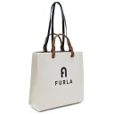 フルラ FURLA FURLA VARSITY トートバッグ ブランド WB00728 BX1230 1843S MARSHMALLOW+NERO ホワイト系 bag-01 new-01 母の日