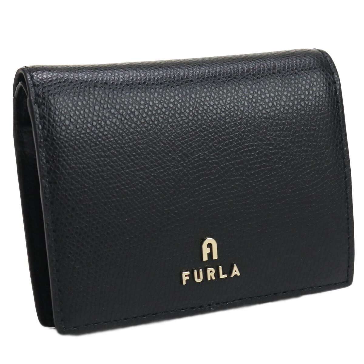 フルラ FURLA FURLA CAMELIA 二折財布小銭入付き 二折り財布 ブランド WP00304　ARE000　O6000 NERO ブラック mini-01 gif-02w