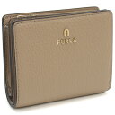 フルラ FURLA FURLA CAMELIA 二つ折り財布 小銭入付き ブランド コンパクトウォレットS WP00307　HSF000　1257S GREIGE グレー系 wallet-01 母の日