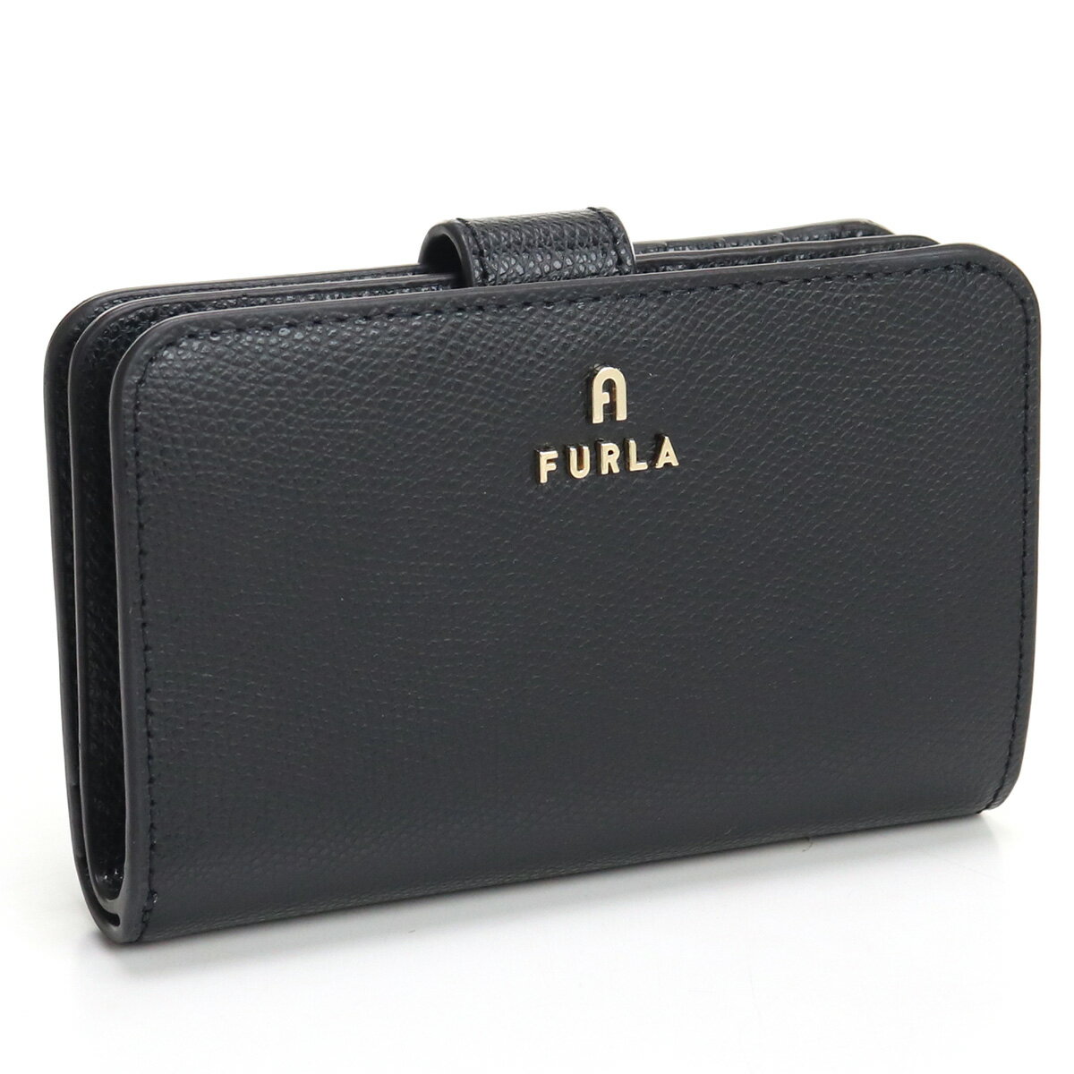 フルラ FURLA FURLA CAMELIA 二折財布小銭入付き 二折り財布 ブランド WP00314　ARE000　O6000 NERO ブラック mini-01 new-02