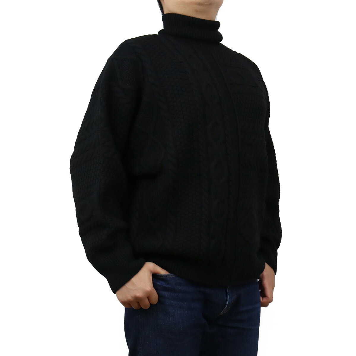 ジバンシィ 【均一セール】ジバンシー GIVENCHY メンズ－セーター，ニット ブランドロゴ ブランドセーター BM908R 4Y4G 001 BLACK ブラック apparel-01 warm-04 win-02m fl03-sale