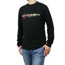 ジバンシー GIVENCHY カラフルロゴ メンズ セーター ニット BM90B1 404X 017 ブラック apparel-01 メンズ warm-04
