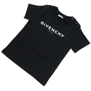 ジバンシー GIVENCHY キッズ−Tシャツ H05195　09B BLACK ブラック kb-01