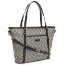 グッチ GUCCI GGスプリームキャンバス 2way トー...