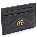 22SS新作 グッチ GUCCI GG MARMONT 2.0 カードケース ブランド カードケース 443127 DTD1T 1000 ブラック gsw-3 new-02 母の日