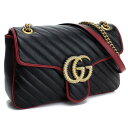 グッチ GUCCI GGマーモント ショルダーバッグ 443496 0OLFX 8277 ブラック 【レディース】 bhp3