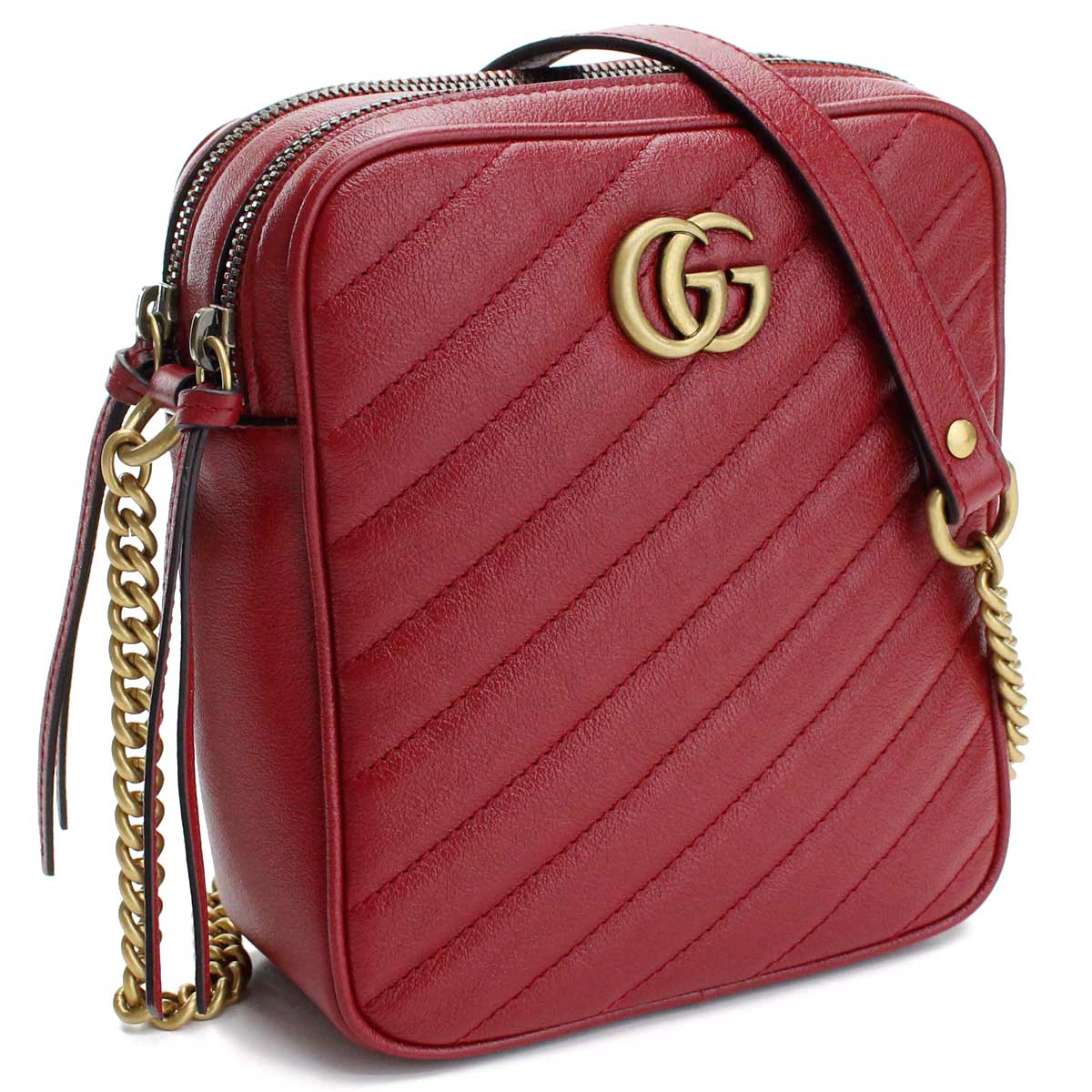 グッチ ショルダーバッグ（レディース） グッチ GUCCI GG MARMONT 2.0 GGマーモント2.0 斜め掛け ショルダーバッグ 550155 0OLFT 6438 ブランド ブランドバッグ ショルダー shoulder bag colo-01 gif-03w