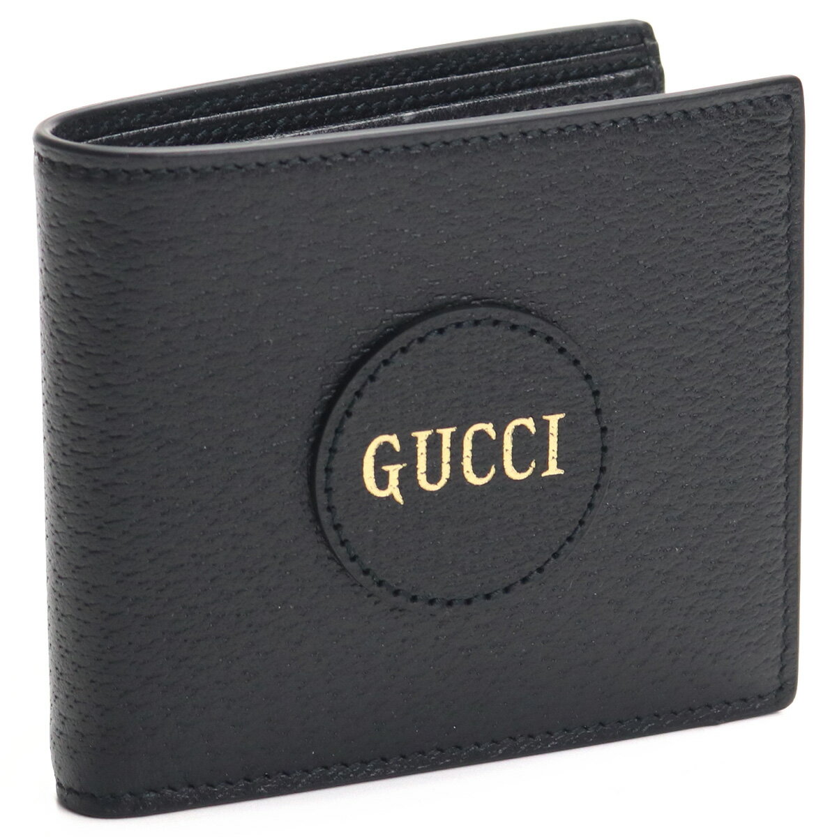 グッチ 二つ折り財布（メンズ） グッチ GUCCI RETROSPECTIVE 2つ折り財布 643875 DJ20N 1000 ブラック メンズ ブランド財布 mini-01 父の日 SS2406