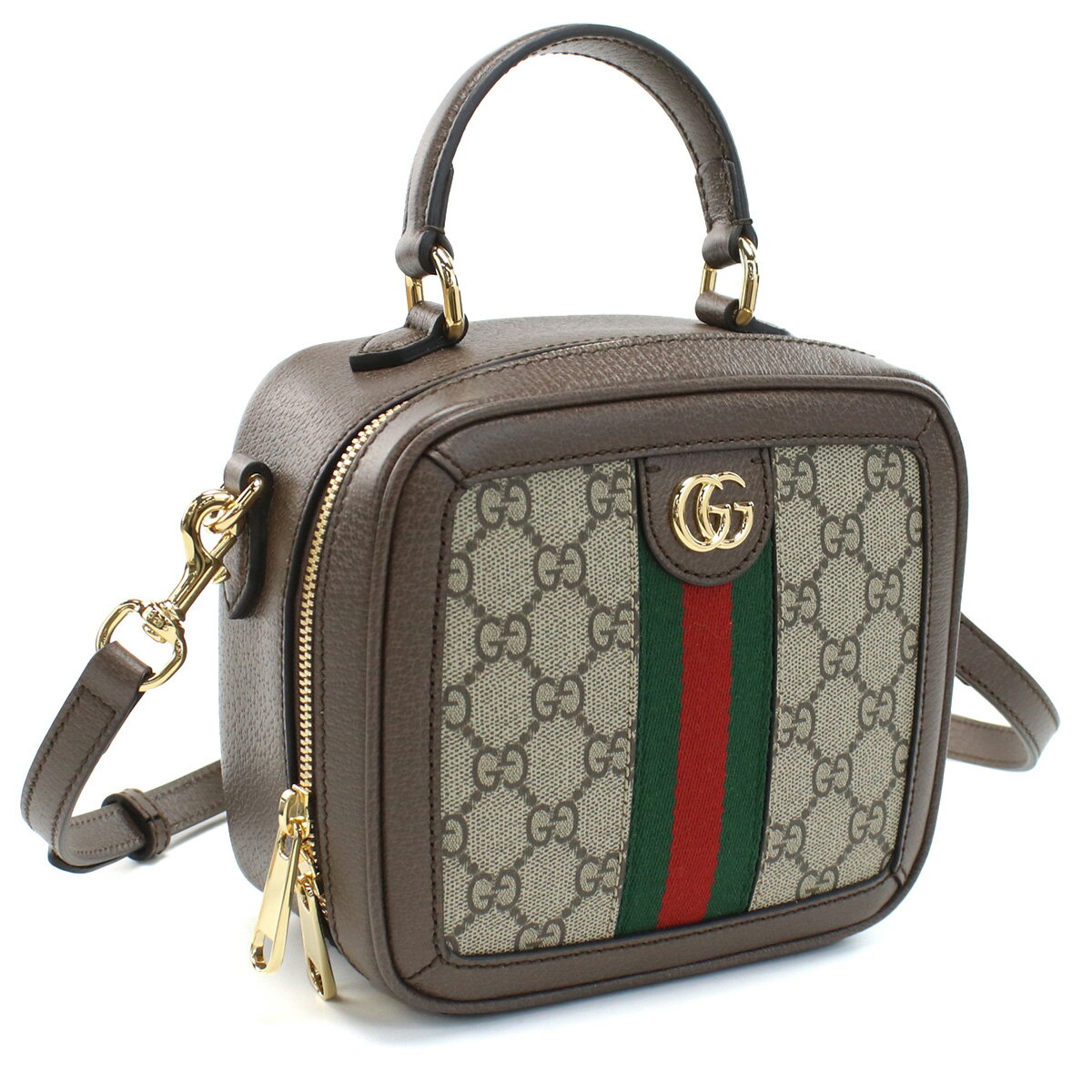 グッチ ハンドバッグ グッチ GUCCI ハンドバッグ ブランド オフィディア ミニトップハンドルバッグ 772157　96IWG　8745 ベージュ系 ブラウン系 bag-01