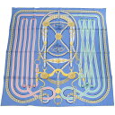 エルメス HERMES レディース−スカーフ ブランド カレ CARRE TWILL 003778S 13 GRAND TRALALA BLEU-R...