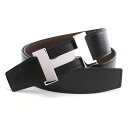 エルメス HERMES メンズベルト ブランド Hロゴ コンスタンス 5382 BOXカーフ-トゴ NOIR-ショコラ ブラック ブラウン系 belt-01 gif-04m new-06