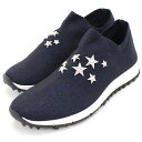 ジミーチュウ JIMMY CHOO レディーススニーカー ブランド スニーカー ビジュー VERONA KXX 221 NAVY MIX ネイビー系 shoes-01