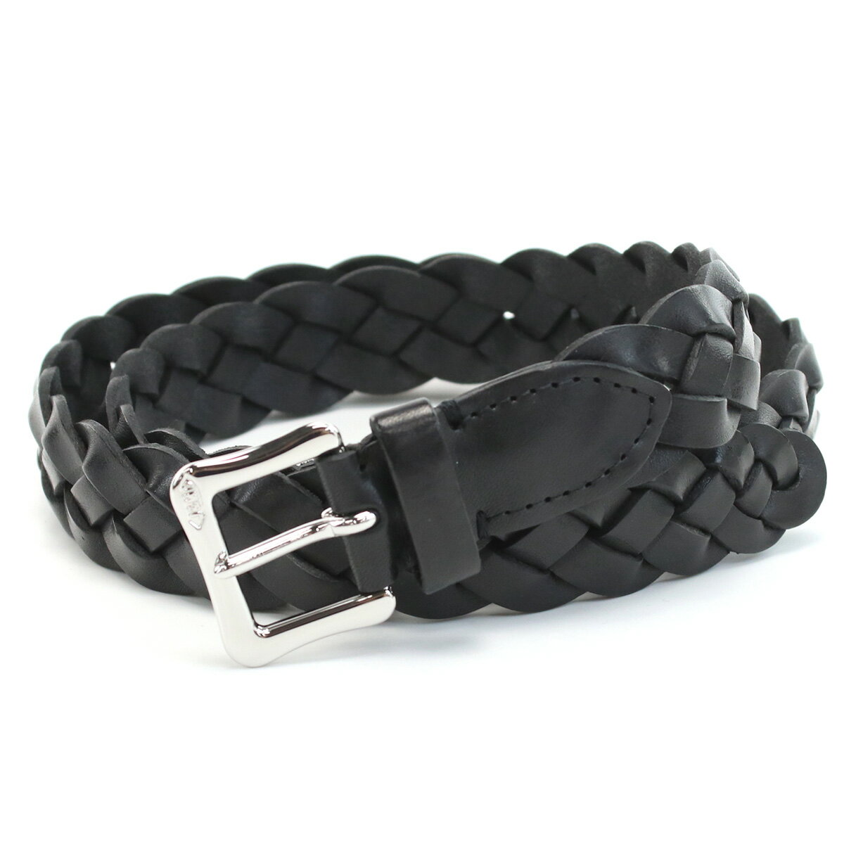 J&Mデヴィット J&M DAVIDSON メンズベルト ブランド BENV-0TP-AN25 ENVELOPE BUCKLE　999S BLACK ブラック　belt-01 父の日