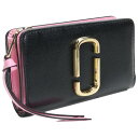 マーク・ジェイコブス MARC JACOBS SNAPSHOT 2つ折り財布 M0014281 003 NEW BLACK MULTI ブラック/ゴールド レディース ladies ladies ブランド 財布 サイフ ウォレット wallet OLS-2 gsw-2