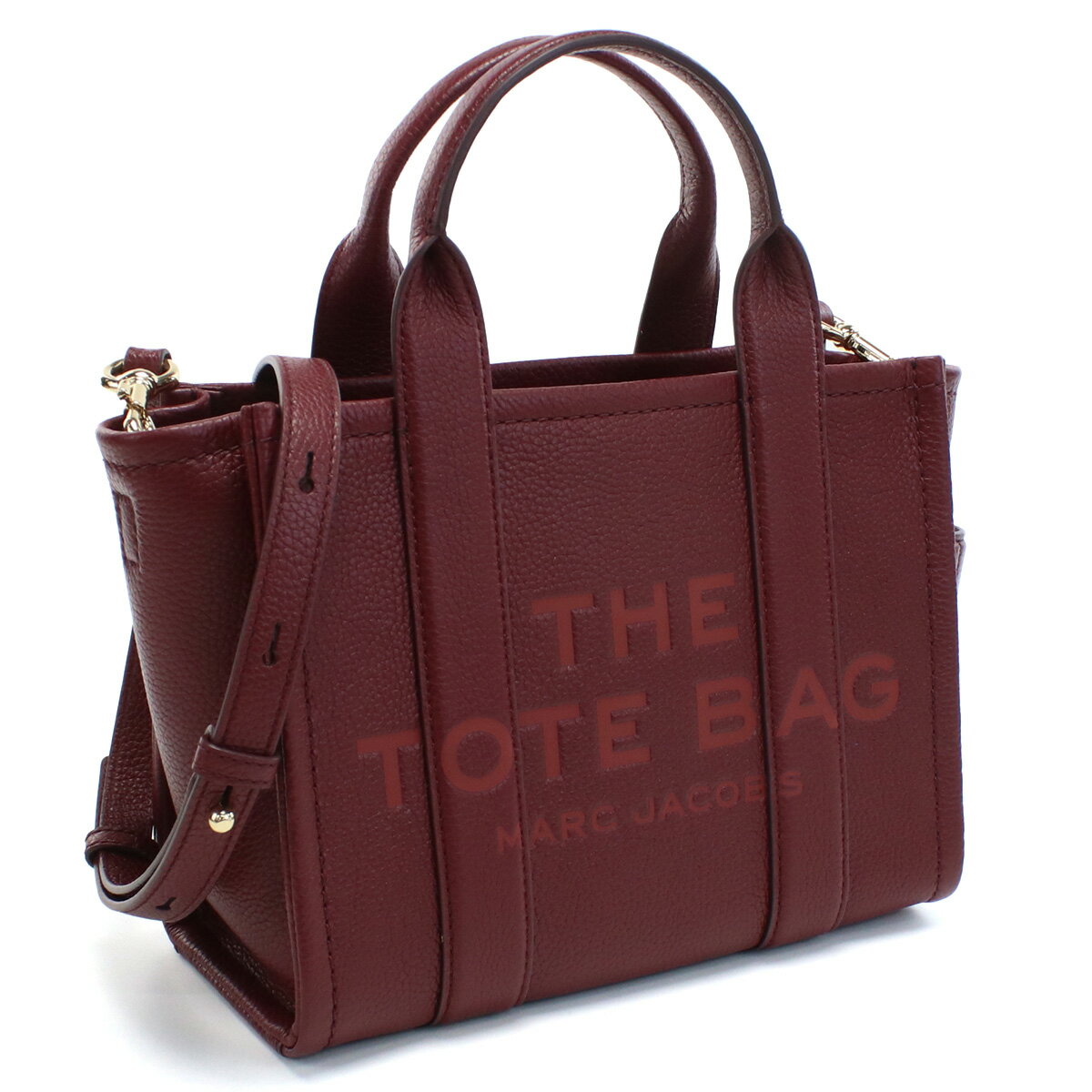 マーク・ジェイコブス MARC JACOBS MINI TRAVELER TOTE トートバッグ　ブランド H009L01SP21　602 CHERRY ボルドー系　bag-01