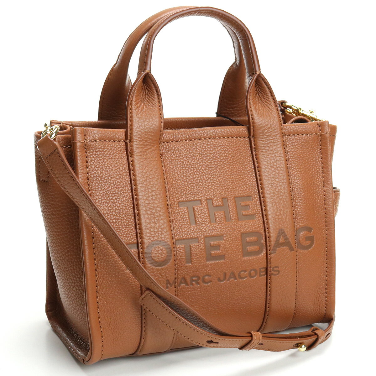 マークジェイコブス MARC JACOBS MINI TRAVELER TOTE トートバッグ ブランド バッグ H009L01SP21 212 ARGAN OIL ブラウン系 bag-01 new-01