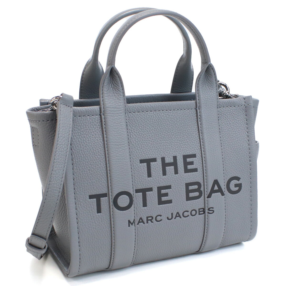 マークジェイコブス MARC JACOBS MINI TRAVELER TOTE トートバッグ ブランド 2way H009L01SP21 050 WOLF GREY グレー系 bag-01 母の日