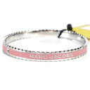 マークジェイコブス MARC JACOBS THE MEDALLION SCALLOPED BANGLE バングル J103MT7PF22 672 QUARTZ PINK-SILVER ピンク系 accessory-01 母の日