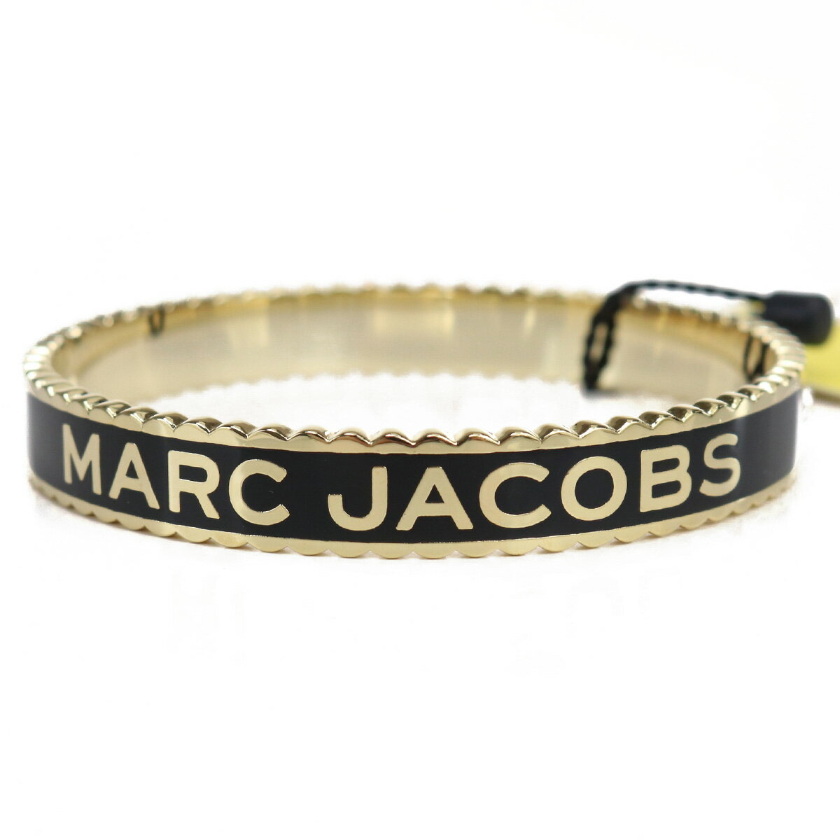 マークジェイコブス MARC JACOBS THE MEDALLION LG BANGLE バングル J105MT7PF22 001 BLACK-GOLD ブラック accessory-01 母の日