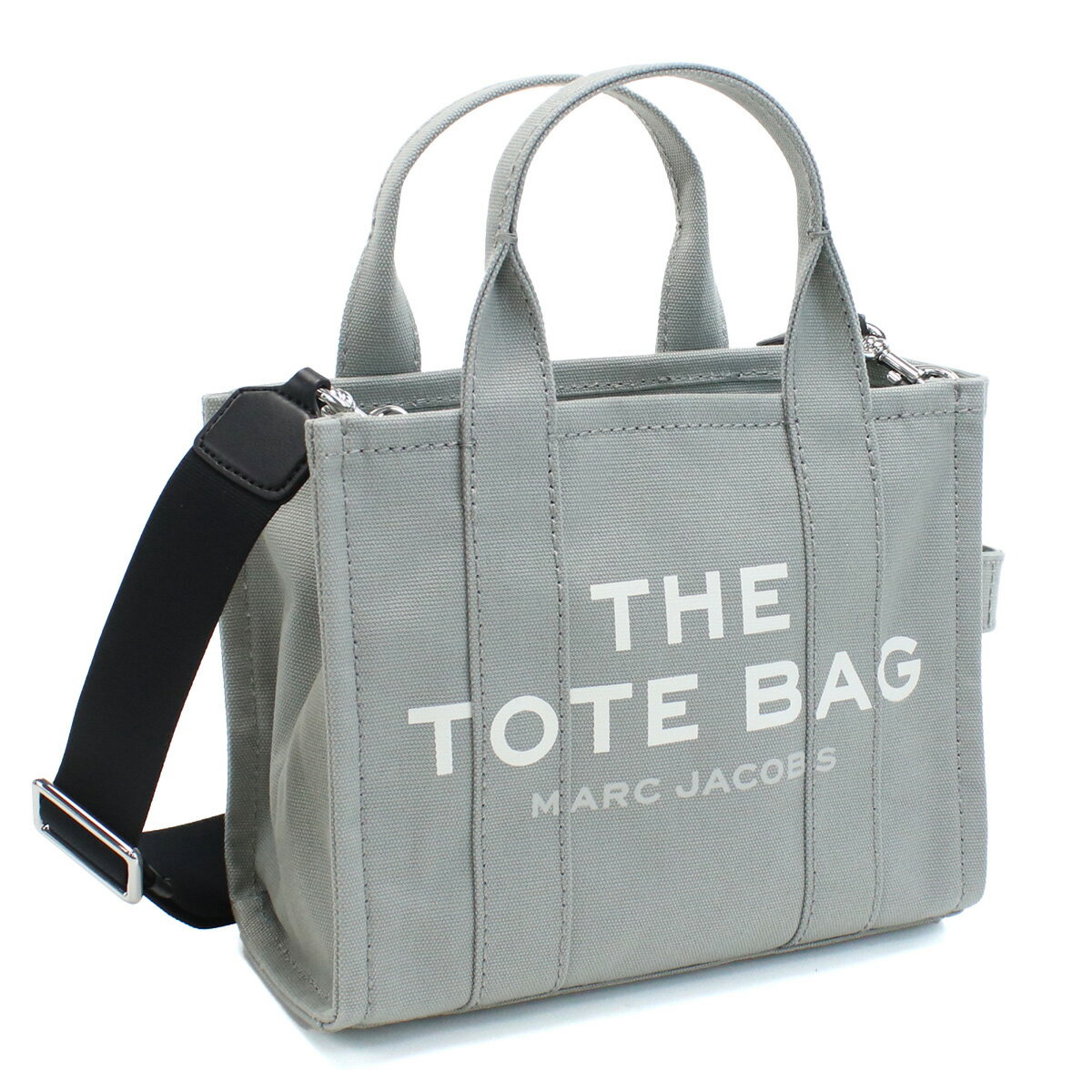 マーク　ジェイコブス MARC JACOBS THE MINI TOTE トートバッグ　ブランド M0016493　050 WOLF GREY グレー系　bag-01