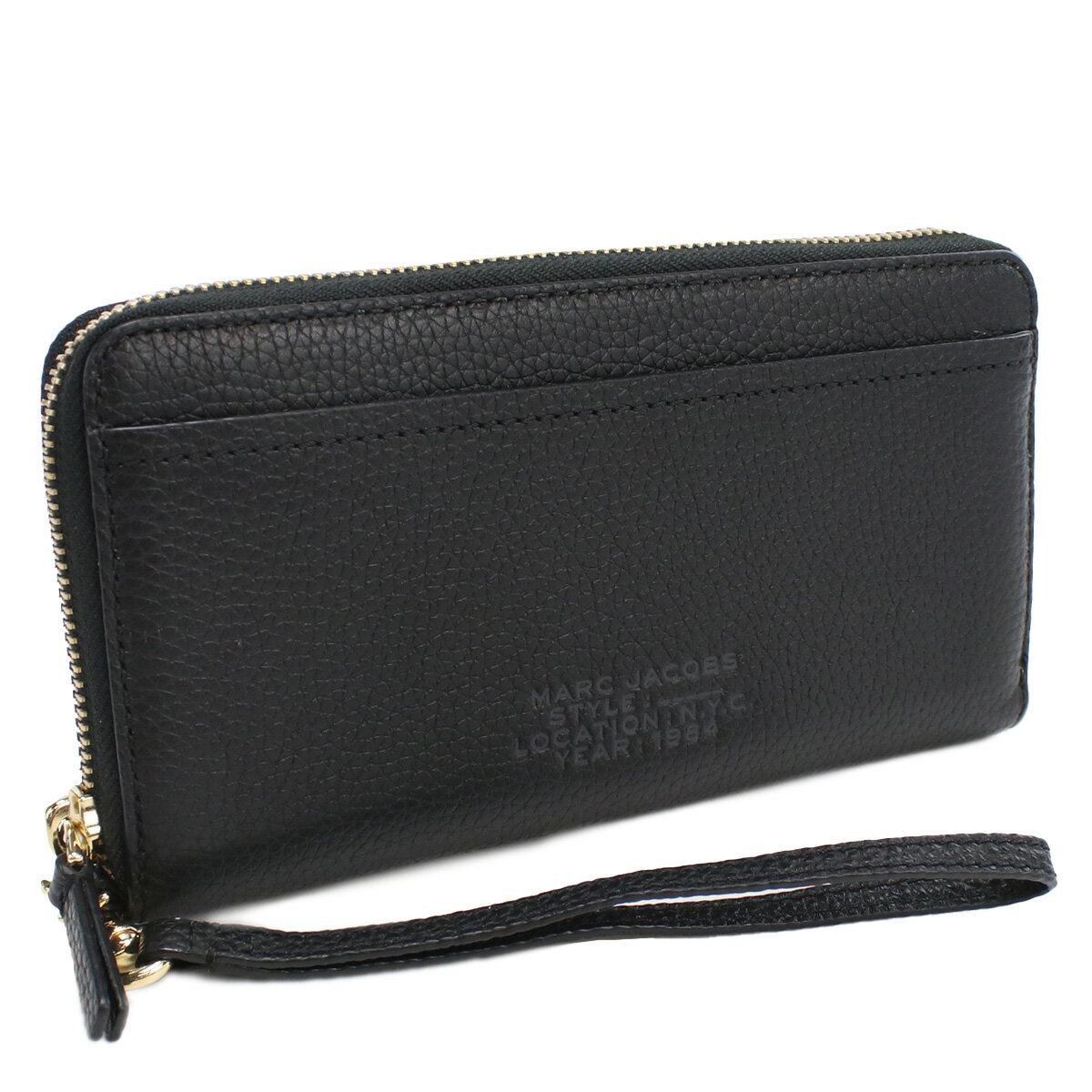 マークジェイコブス 財布（レディース） マークジェイコブス MARC JACOBS THE CONTINENTAL WRISTLET ラウンドファスナー 長財布 ブランド S131L01RE22 001 BLACK ブラック wallet-01 new-02 母の日