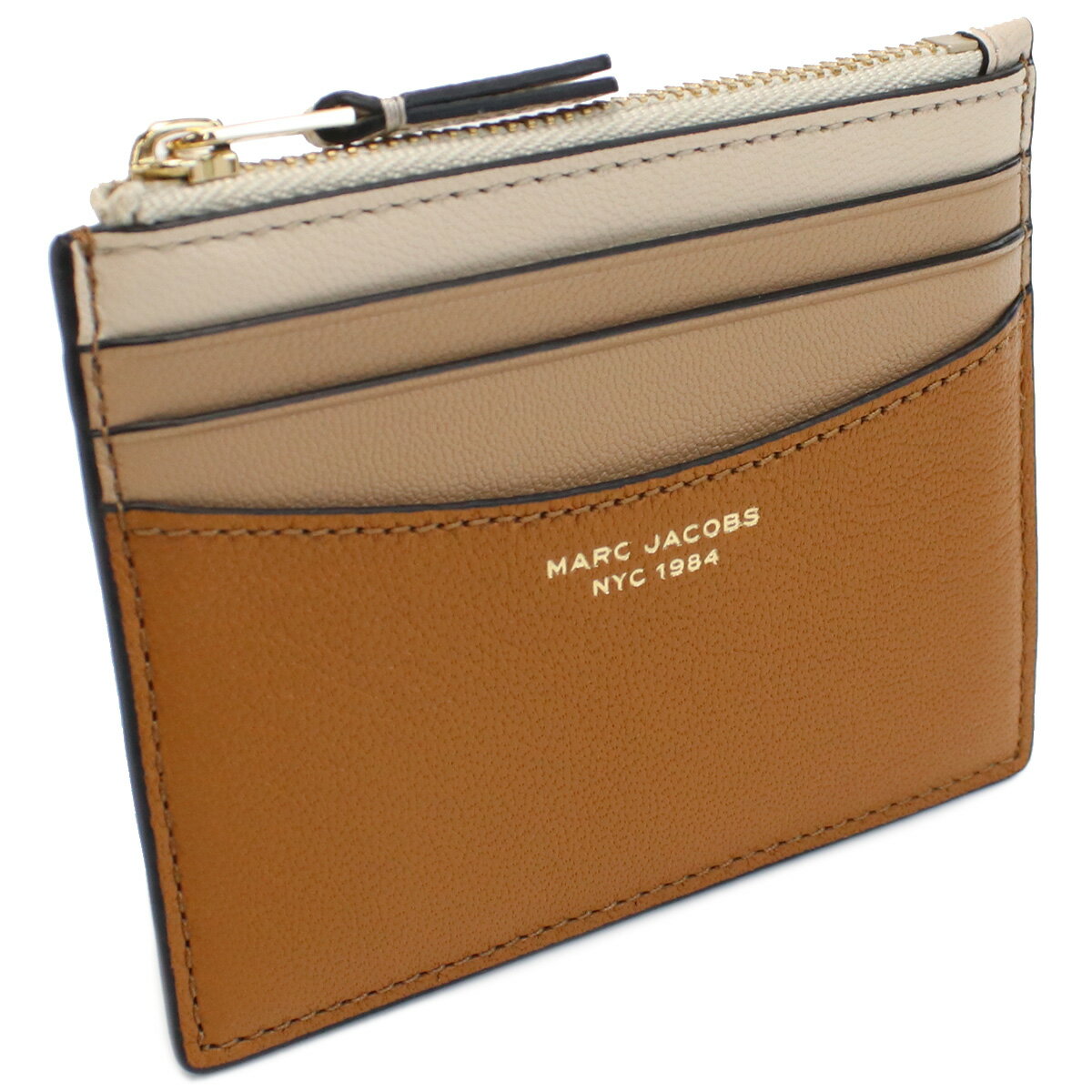 マークジェイコブス MARC JACOBS THE ZIP CARD CASE 小銭入れ ブランド S166L03FA22 225 CATHAY SPICE MULTI ブラウン系 gsw-3 gif-02w new-02