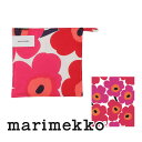 マリメッコ marimekko PIENI UNIKKO ポットホルダー 66431 ポットホルダー 001 レッド系 ウニッコ 鍋敷き【キャッシュレス 5％ 還元】