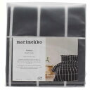 マリメッコ marimekko TIILISKIVI 掛け布団カバー 67583 掛け布団カバー 910 ブラック、ホワイト系 布団カバー