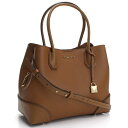 マイケル コース MICHAEL KORS MERCER GALLERY マーサー 2wayバッグ トートバッグ 30H7GZ5T6A 203 ACORN ブラウン系 レディース