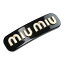 ߥ奦ߥ奦 MIUMIU Хå֥  إå 5IF0712F72F0967 NERO+BIANCO ֥å accessory-01 