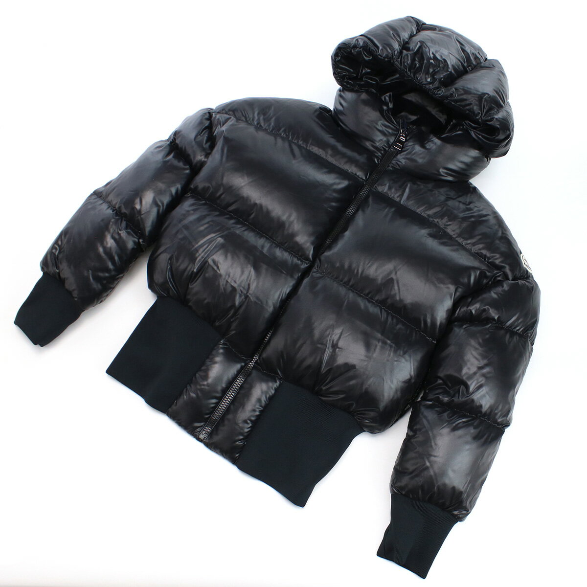 モンクレール MONCLER キッズ－ジャケット，上着 アウター ダウンジャケット 1A00008 EDUARDA GIUBBOT 68950 999 12才相当 14才相当 ブラック kb-01 outer-01