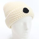 【クーポン配布中】モンクレール MONCLER メンズ-ニット帽 ブランド 3B00021 BERRETTO TRICOT M1282 034 ホワイト cap-01 wot-01