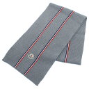 モンクレール MONCLER メンズ マフラー ブランド ロゴ 3C00007 SCIARPA TRICOT　M1131　981 グレー系 warm-01 gif-01m