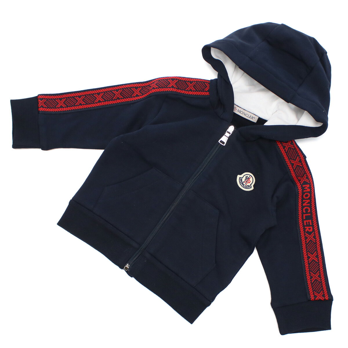 モンクレール MONCLER ベビー−パーカー ブランド 8G00001 SWEATSHIRT 80996 778 ネイビー系 kb-01 outer-01 1