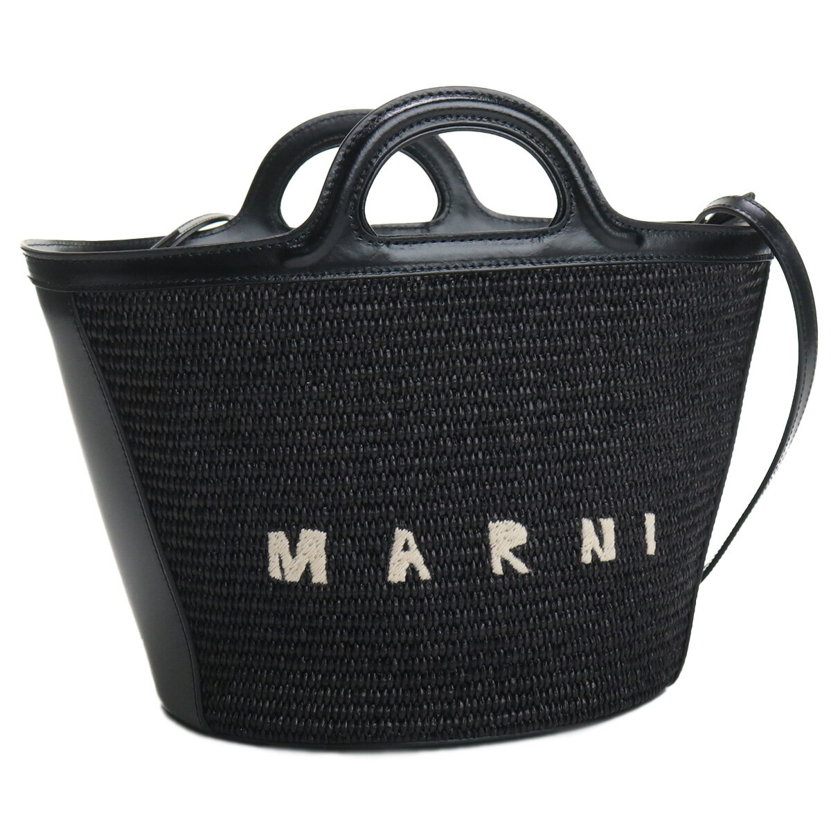 マルニ MARNI カゴバッグ ブランド 2way ハンドバッグ バスケットバッグ ロゴ BMMP0068Q0 P3860 00N99 ブラック bag-01 kago-01 gif-03w 母の日