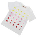 マルニ MARNI ベビー Tシャツ ブランド ロゴ M00750　M00H7　0M100 ホワイト kb-01