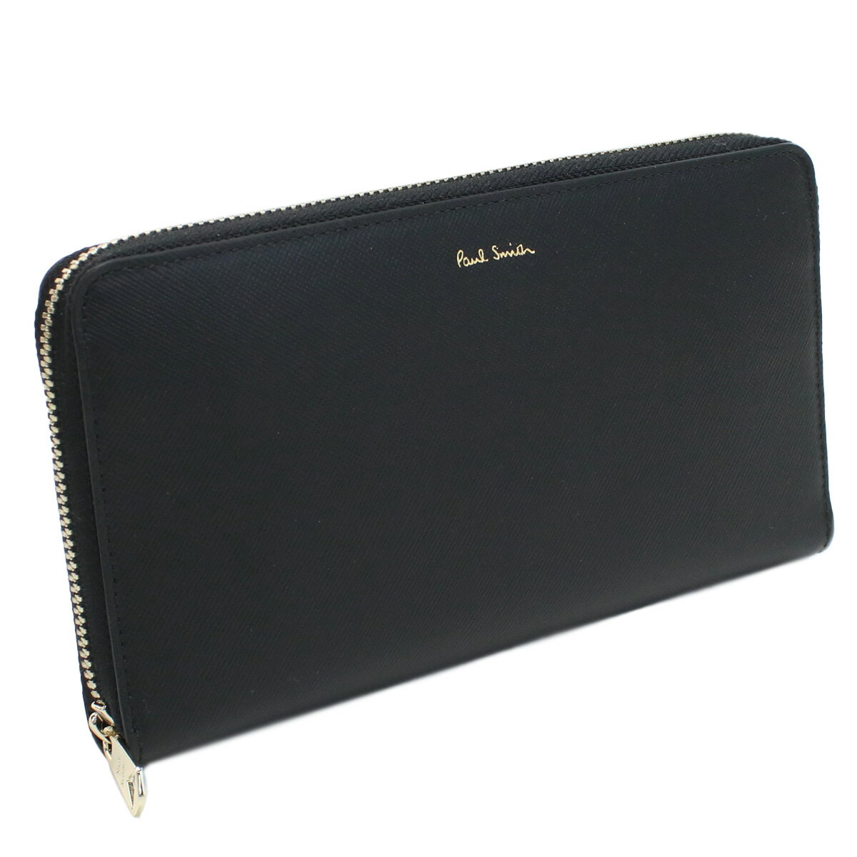 ポールスミス 長財布（メンズ） ポールスミス Paul Smith 長財布ラウンドファスナー ブランド M1A4778X ASTRAW 79 BLACK ブラック wallet-01 gif-02m 父の日 SS2406