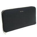 ポールスミス 長財布（メンズ） ポールスミス Paul Smith 長財布ラウンドファスナー　ブランド W1A4609X　AINSWS　79 BLACK ブラック　wallet-01 gif-02m new-05