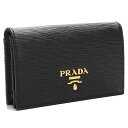 プラダアウトレット (PRADA(OUTLET)) 名刺入れ 1MC122 O 2EZZ F0002 NERO ブラック レディース【キャッシュレス 5％ 還元】