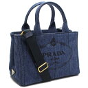 プラダ (PRADA) トートバッグ 1BG439 AJ6 V OOO F0008 BLEU ブルー系 レディース gif-03w new-01