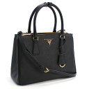 【4/27 9：59迄！ポイント10倍】プラダ PRADA ハンドバッグ ブランド ガレリア 1BA863 NZV V EOO F0002 NERO ブラック bag-01 24_sum gif-03w フォーマルバッグ