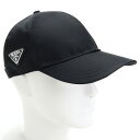 【21AW新作】 プラダ PRADA ユニセックス−帽子類 ブランドキャップ ブランドロゴ 1HC274 2DMI F0002 ブラック cap-01