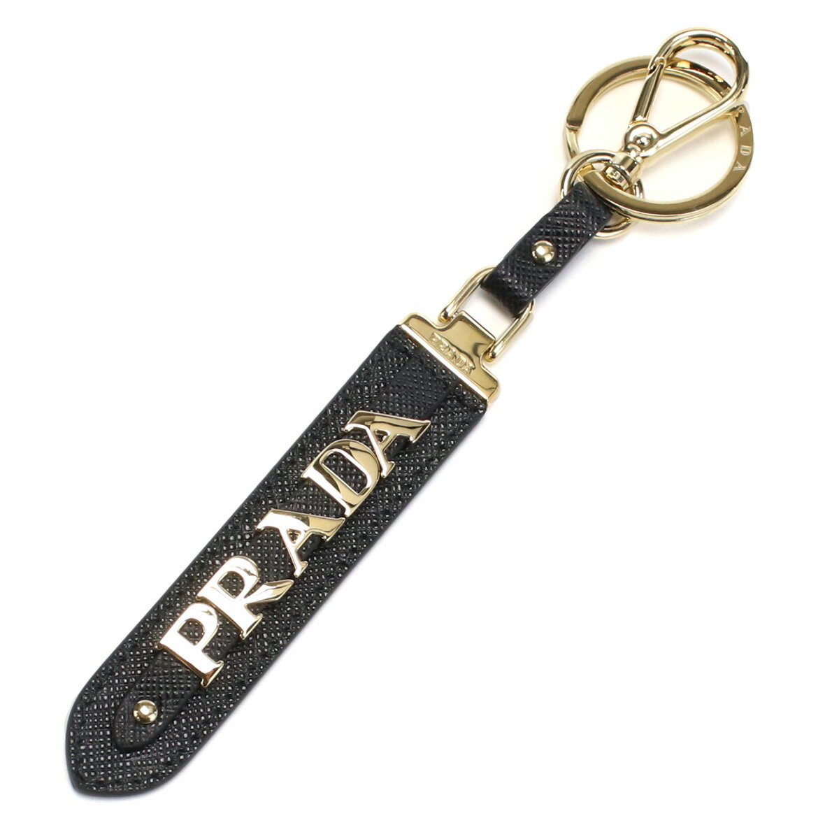 プラダ PRADA キーリング ブランド サフィアーノ 1PP067 053 F0002 NERO ブラック gsw-6 new-03