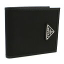 PRADA プラダ Re-Nylon 二つ折り財布 2MO738 2DMH F0002 NERO ブラック メンズ(4)
